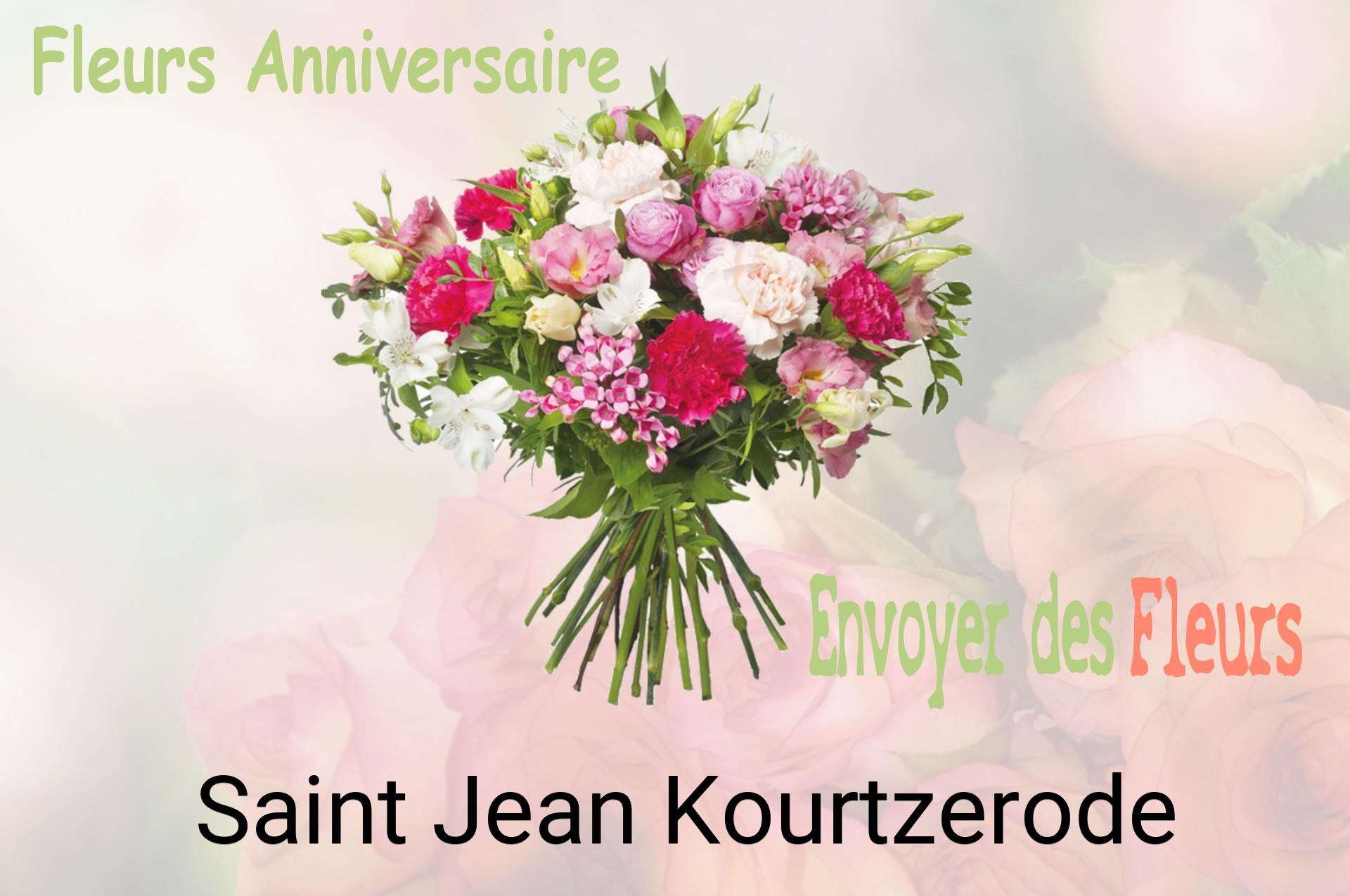 Bouquet de fleurs d’anniversaire livré à Saint-Jean-Kourtzerode